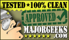 majorgeeks.com - approved
